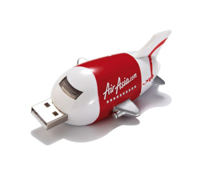 FAG 0041 3D plane plastic USB drive